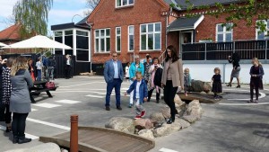 HRH Crown Princess Mary at the opening.